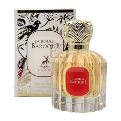 La Rouge Baroque EDP Perfume By Maison Alhambra 100 ML: New Design Rich Niche 