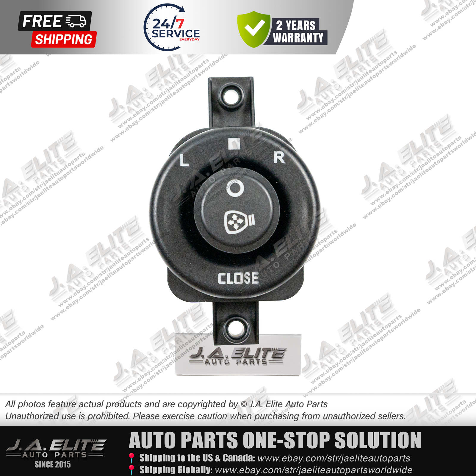 Genuine Mirror Door Switch Button For Maserati Quattroporte Granturismo  190934