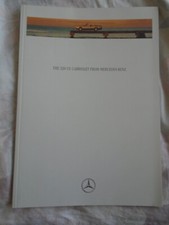 Mercedes 320CE Cabriolet range brochure Oct 1992 UK market