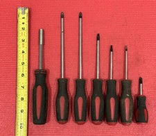 Vintage 8 PC Soft Handle Screwdriver Set Philips, Magnetic,  Torx