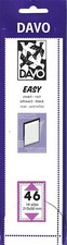 DAVO EASY Self-Adhesive Mounts BLACK 215 x 46 Package of 18