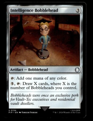 MTG - Intelligence Bobblehead - Universes Beyond: Fallout