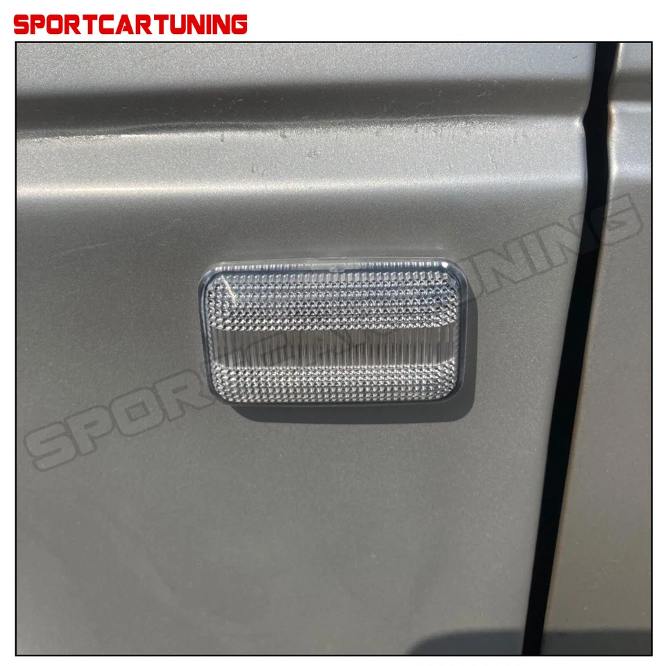 LED Amber Side Marker Lights Blinker For VW Golf Jetta Mk2 Porsche 911 993 968 Foto 4 de 4