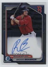 2024 Bowman Chrome Prospect Auto Brooks Brannon #CPA-BB Auto 1bi3