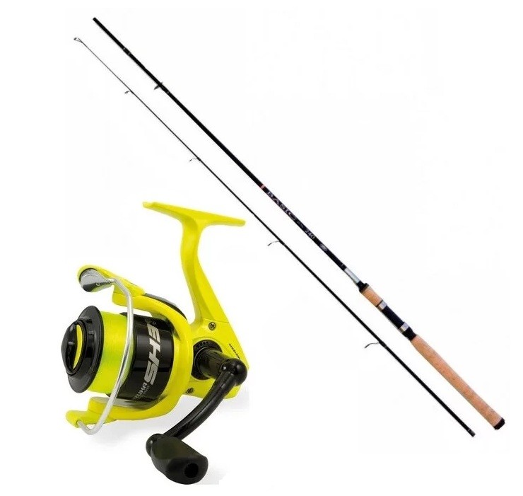 Lineaeffe Spinncombo 210m 20-55g 3000FD Spinnrolle mit Schnur Raubfischange 10590₽