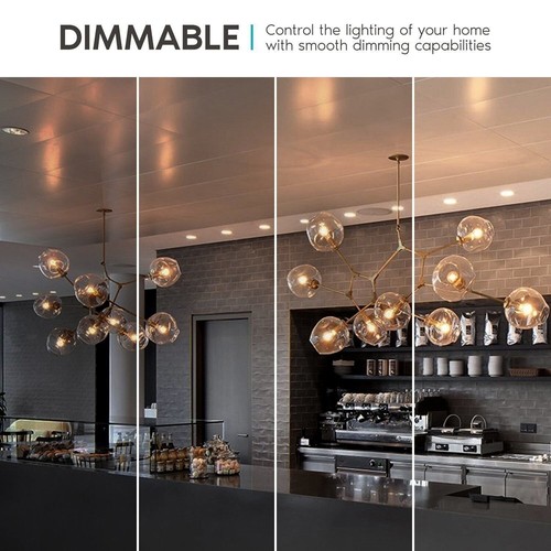 16x Luxrite LED G16.5 Globe Bulb 4W (40W Equivalent) Warm White 400lm E12 Base - Picture 5 of 7