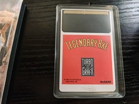 The Legendary Axe (TurboGrafx-16, 1989) TG16 CIB Complete w/ Manual Tested