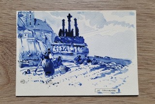 Mathurin Méheut La bretagne Bleue Géo Fourrier