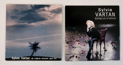 SYLVIE VARTAN 2 XCD SINGLE(PROMO)JE N'AIME ENCORE QUE TOI/QUELQU'UN QUI M'ATTEND - Photo 1/2