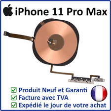 ANTENNE NFC NAPPE VOLUME POUR IPHONE 11 PRO MAX FLEX BOUTONS SON