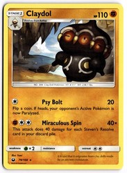 Claydol 79/168 Celestial Storm Rare