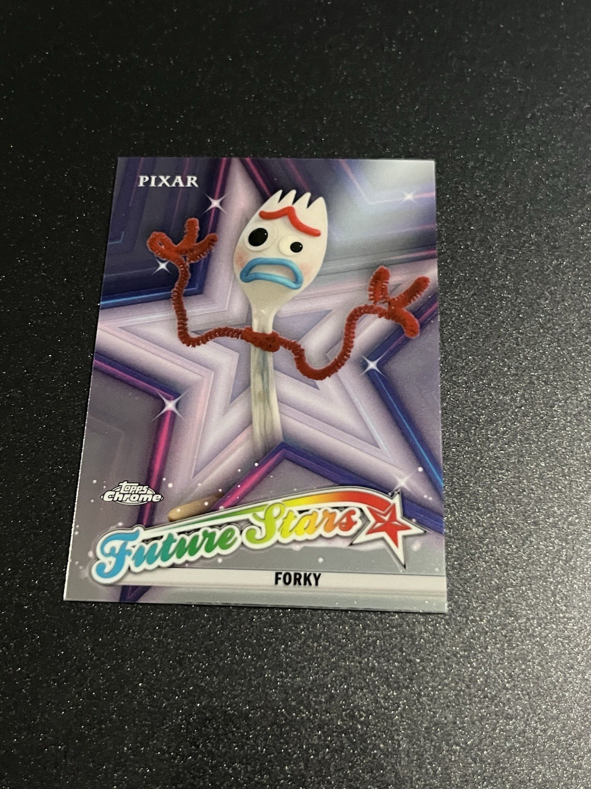 Forky 2025 Topps Chrome Disney Future Stars #FS-8