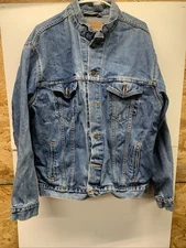 Vintage  Levi's Men's 70507-4890 Denim Trucker Jacket  Size XL  MADE IN USA 🔥