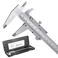 Vsvgmoq 6-Inch/150mm Vernier Caliper Measuring Tool, Fractional Calipers, Hig...