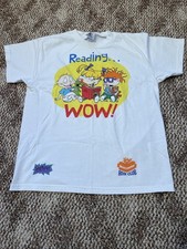 Vintage Rugrats Nickelodeon Book Club T-Shirt Youth Large