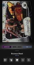 DIGITAL TOPPS WWE SLAM Bronson Reed RETRO 26 SUPER RARE WHITE RELIC Read