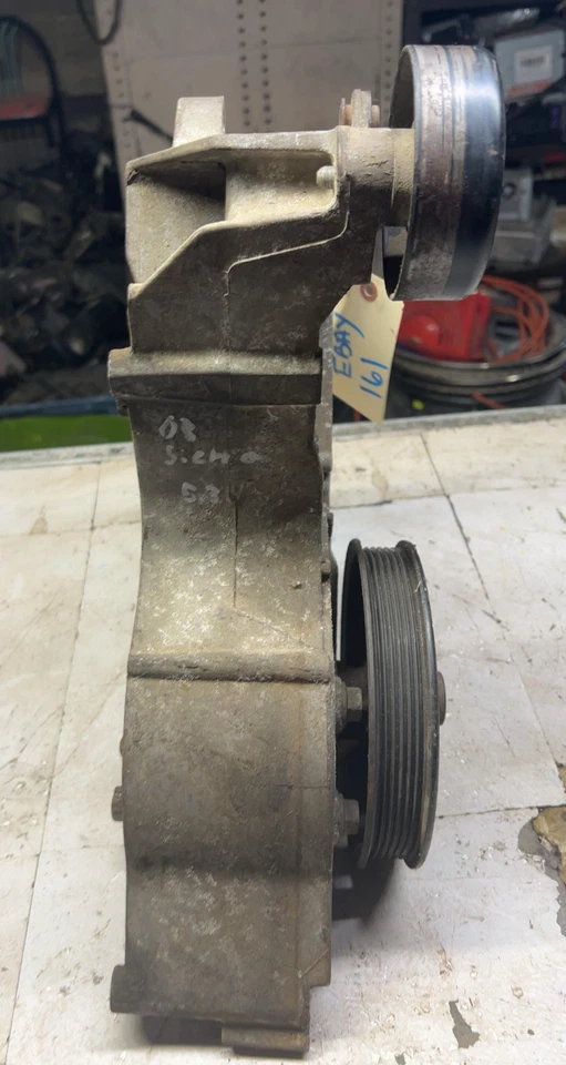 07-13 SILVERADO SIERRA 1500 Bomba Dirección Asistida Motor Soporte Depósito Conjunto Foto 4 de 4