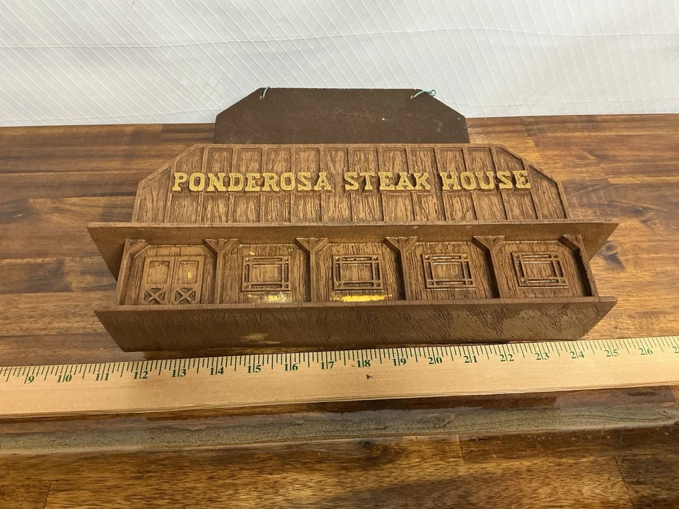 Carrito de pared de plástico vintage para asador Ponderosa Foto 4 de 4