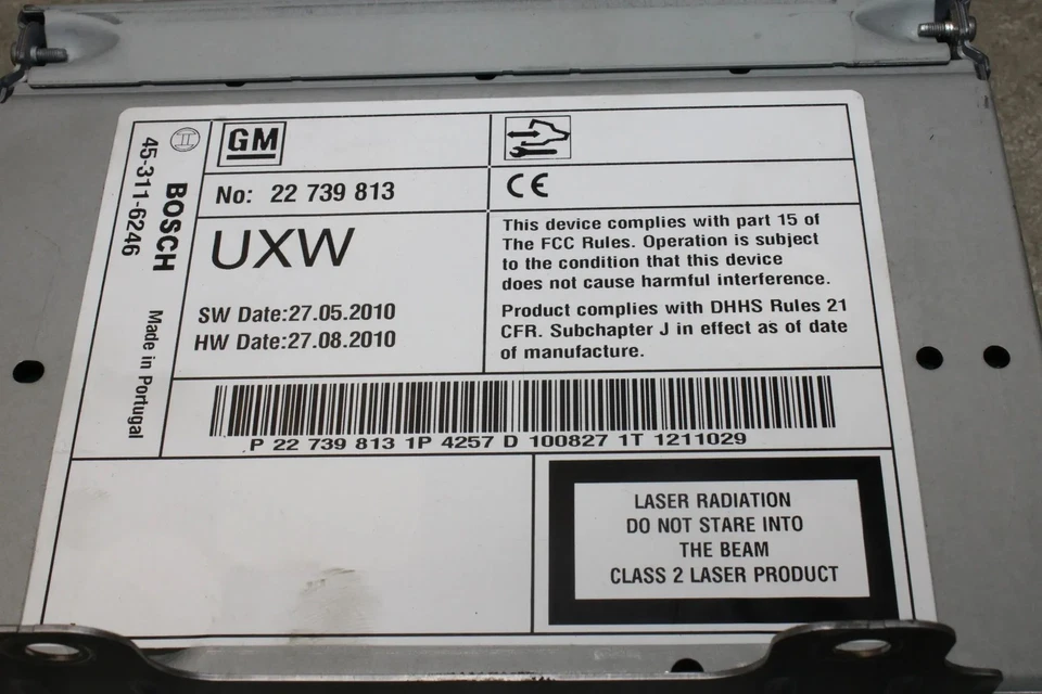 Opel Meriva B CD500 Radio Autoradio 22739813 - Bild 3 von 4