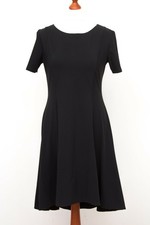 ELEMENTS CLEMENTE abito donna nero manica corta taglia 1 7082