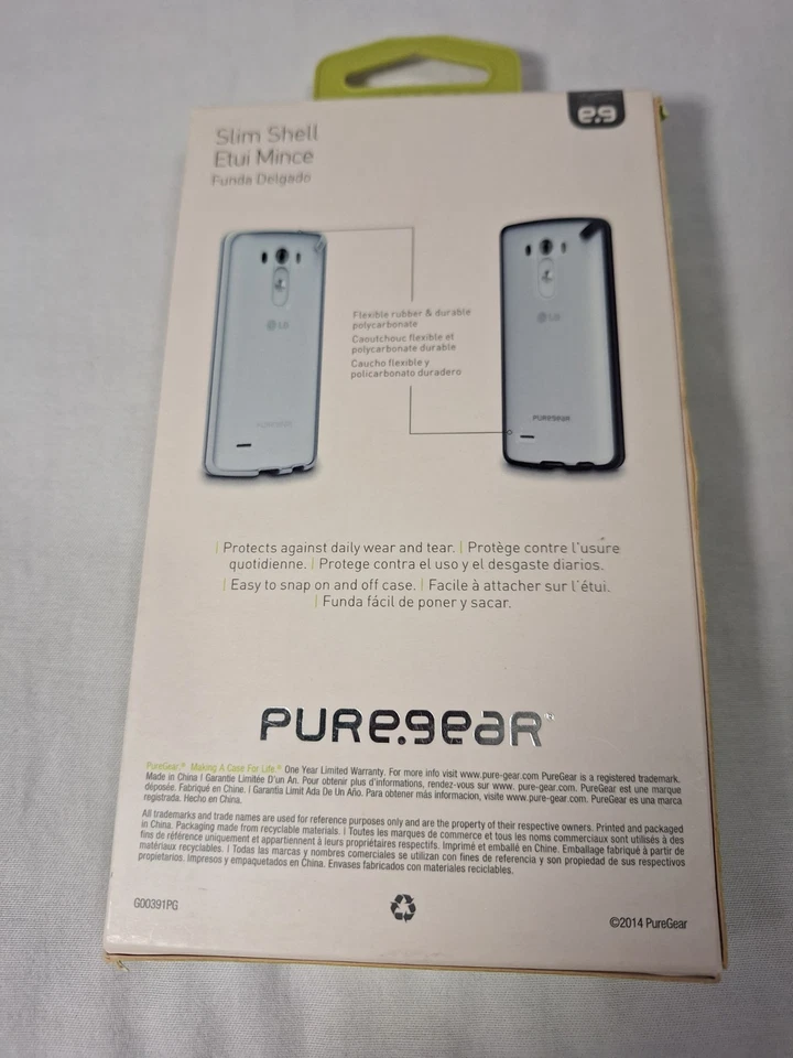 Funda Puregear SLIMSHELL para LG G3 - Transparente / 60709PG Foto 4 de 4