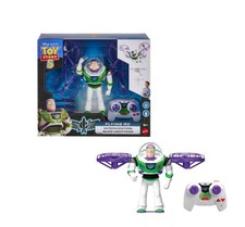 Disney Pixar Toy Story 5 Buzz Lightyear Flying RC Hi-Tech Edition Mattel IN HAND