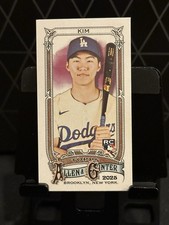 Hyeseong Kim RC 2025 Topps Allen & Ginter #71 Base Mini A&G Back SP LA Dodgers