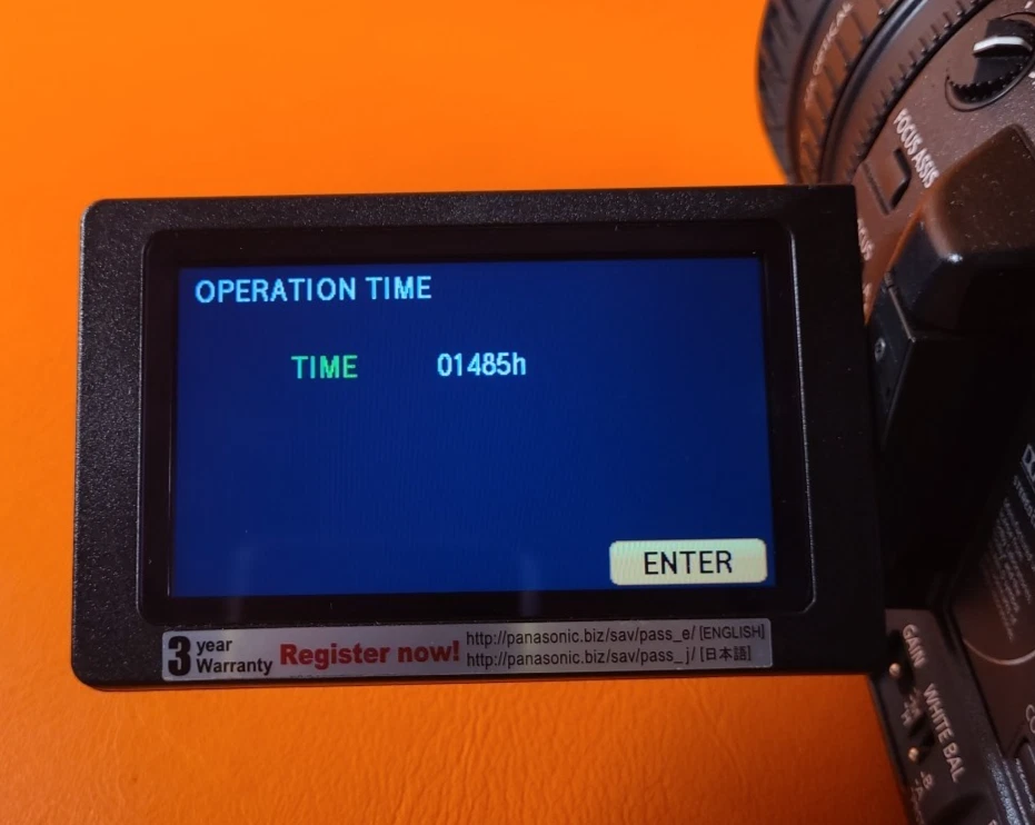 Panasonic AG-AC130AP AVCCAM HD Handheld Camcorder w/ Batt, Charger *1,485 Hours* - Image 3 of 4