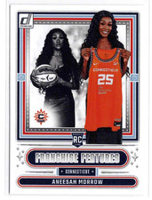 2025 Panini WNBA Donruss Aneesah Morrow RC Franchise Features #7 Connecticut Sun