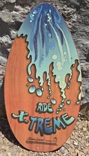 VINTAGE 2001 RIDE X-TREME DELUXE SKIM BOARD COPA Slick Lizard Boogie 