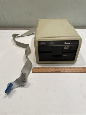 Vintage Apple Rana Systems Elite One Floppy Disk Drive - untested