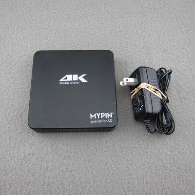 MYPIN 4K Digital Signage Media Player HA0324 Tested Factory Reset No Remote