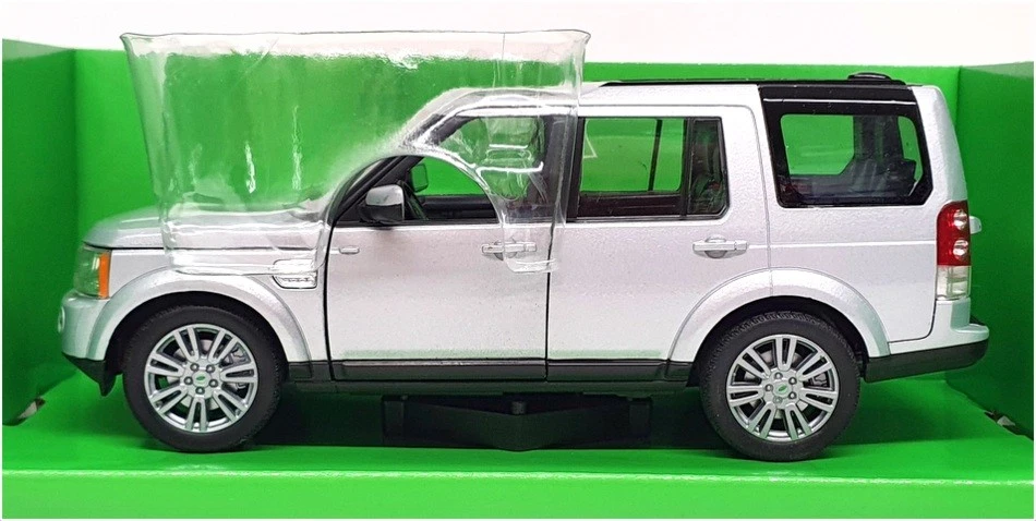 Welly NEX escala 1/24 diecast 24008W - Land Rover Discovery 4 - plateado Foto 3 de 4