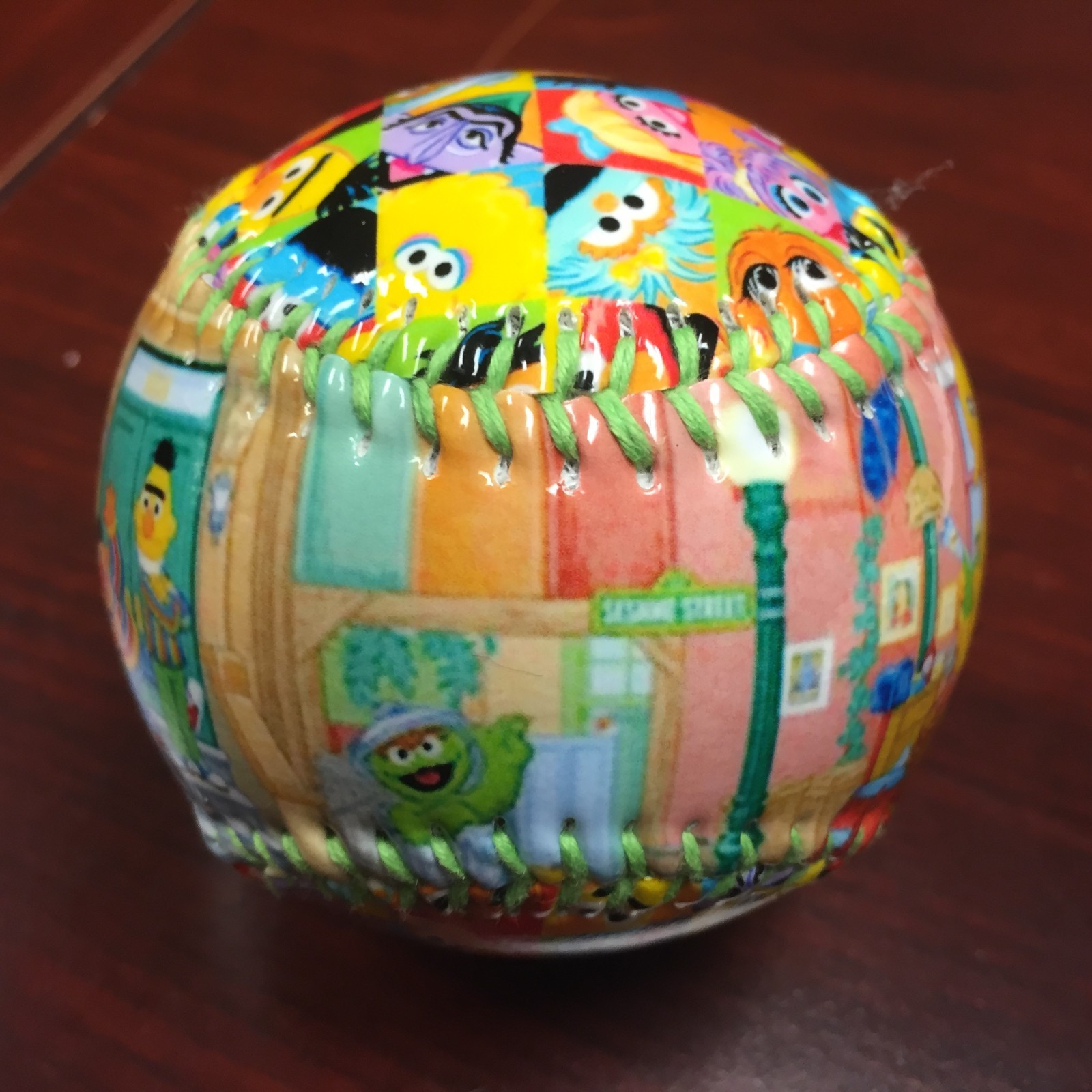 Sesame Street  Gloss  Collectible Souvenir Baseball