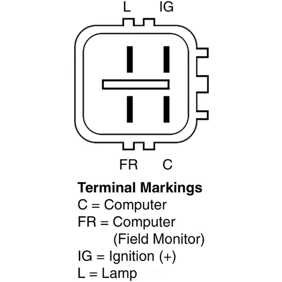 Alternador-Premium Remy 12256 Reman para 00-09 Honda S2000 2.2L-L4 Foto 2 de 4