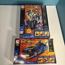 2004 Batman Batcave & Minimates Figures New Art Asylum C3 Construction 🔥 Lot