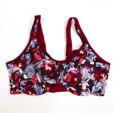 Wacoal Bra 40DD Basic Beauty Full Figure Seamless Underwire 855292 Floral