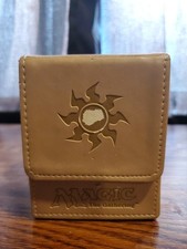 Ultra Pro White Deck Box Magnetic Flip 3rd Generation Vintage MTG Magic