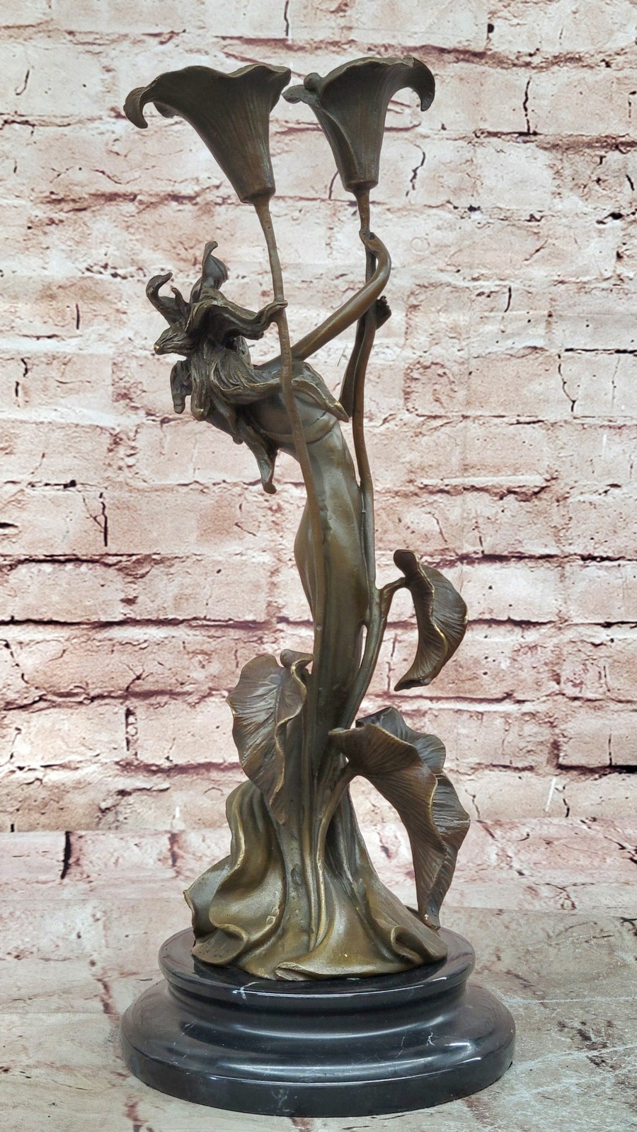 Art Deco Home Office Dinning Room Decor Bronze Figurine Statue Sculpture Deal NR