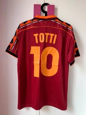 Maglia da calcio di Totti della Roma 1998/99 home M