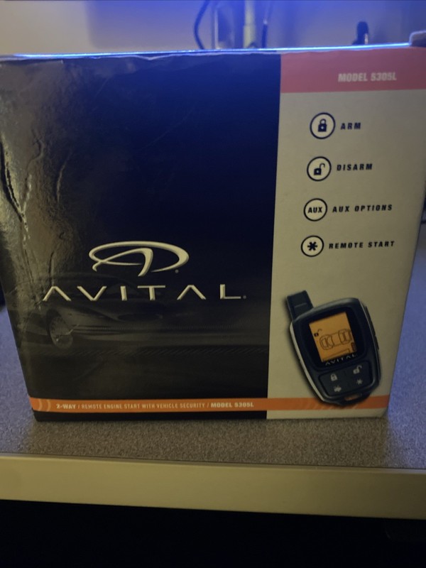 NEW Avital 5305L 2-Way Paging Remote Start/Keyless Entry/Vehicle Security System