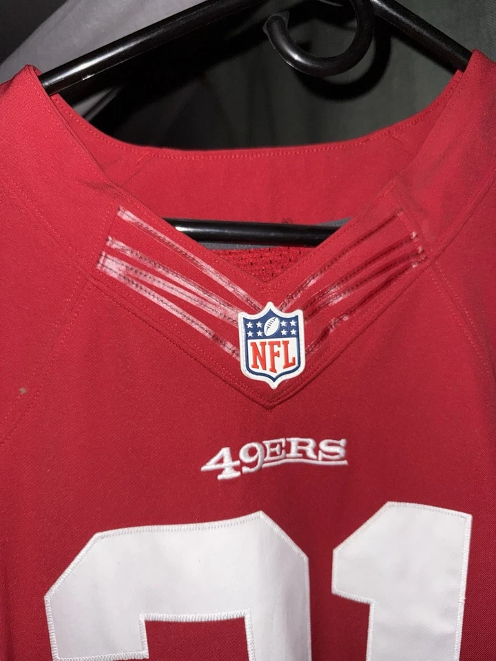 Элитная футболка Фрэнка Гора 49ers подлинный размер 48 отличная вещь для коллекционеров - Изображение 4 из 4