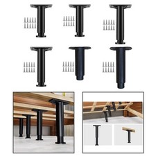 Elevate Bracket Bed Frame Center Support Leg for Chair Furniture Wooden Beds