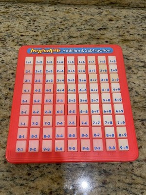 VTG | 1993 Red Magic Math Addition and Subtraction - Homeschool