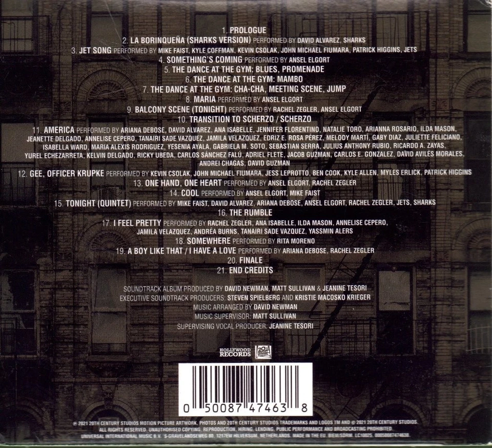 Leonard Bernstein West Side Story (Originaler Film-Soundtrack) CD Europa - Bild 2 von 2