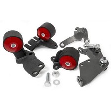 Innovative For 88-91 Civic B-series Black Steel Mounts 60a Bushings Cable To