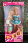 Vintage 1995 Mattel Foam N Colour Barbie Doll - Blue - NIB
