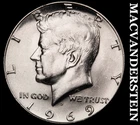 1969-D Kennedy Half Dollar- Silver- Choice Gem Brilliant Unc Luster #J3778