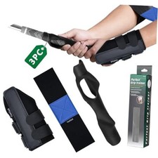 3 Piece Golf Grip Trainer Set, Golf Training Aid with Swing 3 Packs Trainer Kit