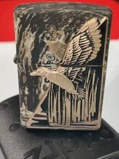Zippo lighter WOODLAND DUCK 20629 REALTREE 2004 new in original labeled box 